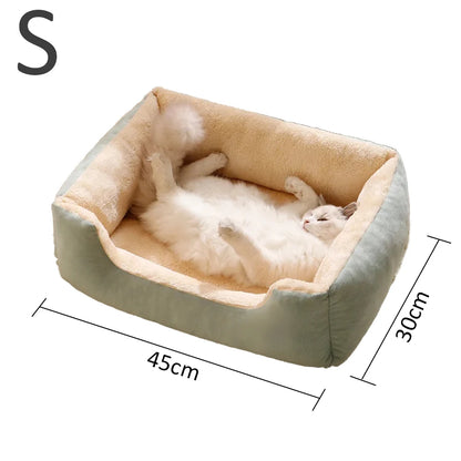 Cama macia, confortavel e lavável para Gatos/Cães