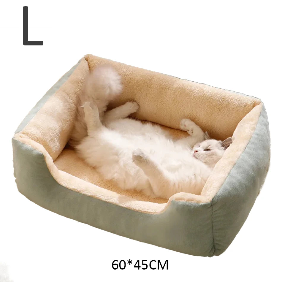 Cama macia, confortavel e lavável para Gatos/Cães