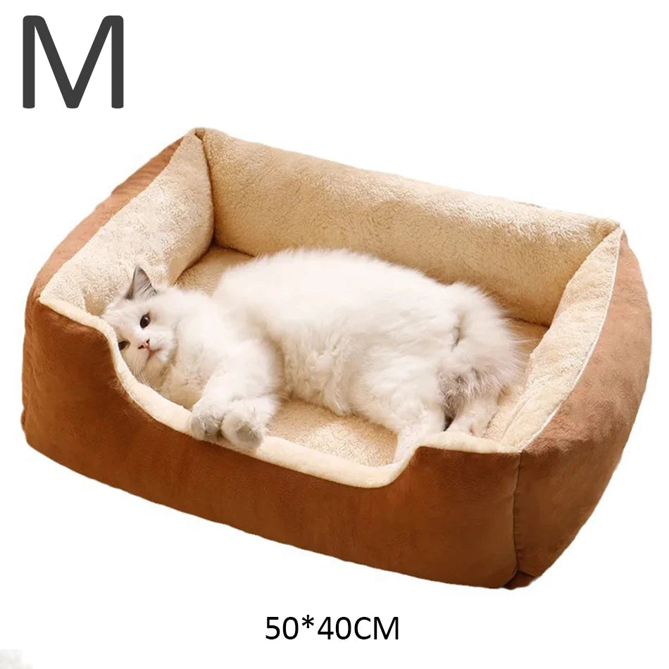 Cama macia, confortavel e lavável para Gatos/Cães